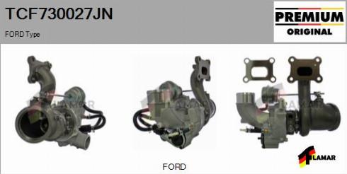 FLAMAR TCF730027JN - Charger, charging system autospares.lv