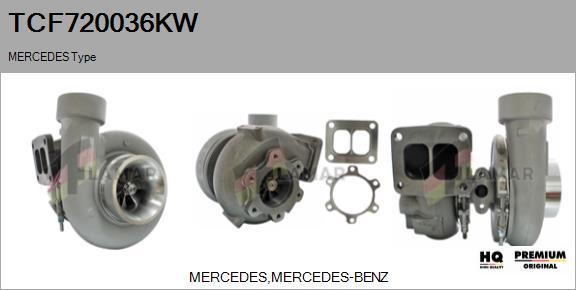 FLAMAR TCF720036KW - Charger, charging system autospares.lv