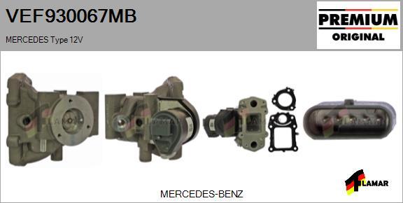 FLAMAR VEF930067MB - EGR Valve autospares.lv