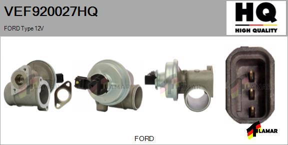 FLAMAR VEF920027HQ - EGR Valve autospares.lv