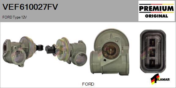 FLAMAR VEF610027FV - EGR Valve autospares.lv