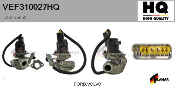 FLAMAR VEF310027HQ - EGR Valve autospares.lv