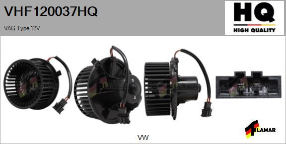 FLAMAR VHF120037HQ - Interior Blower autospares.lv