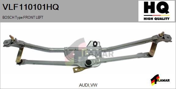 FLAMAR VLF110101HQ - Wiper Linkage autospares.lv