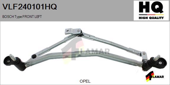 FLAMAR VLF240101HQ - Wiper Linkage autospares.lv