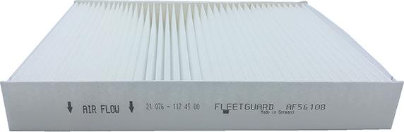 Fleetguard AF56108 - Filter, interior air autospares.lv