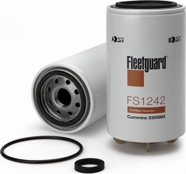 Fleetguard FS1242 - Fuel filter autospares.lv