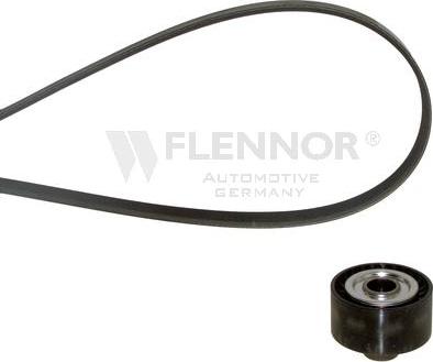 Flennor F906PK0780ST - V-Ribbed Belt Set autospares.lv