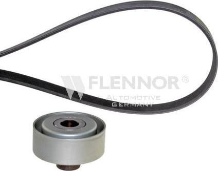 Flennor F906PK1090ST - V-Ribbed Belt Set autospares.lv