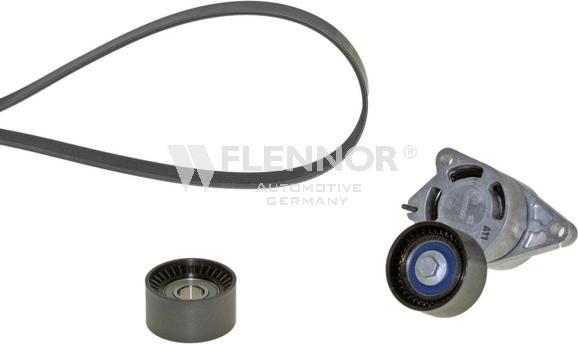 Flennor F906PK1778 - V-Ribbed Belt Set autospares.lv