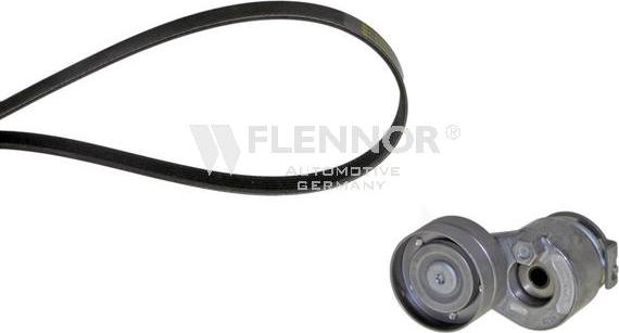 Flennor F907PK1125 - V-Ribbed Belt Set autospares.lv