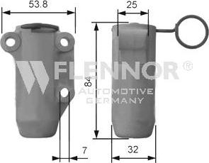 Flennor FD99021 - Vibration Damper, timing belt autospares.lv