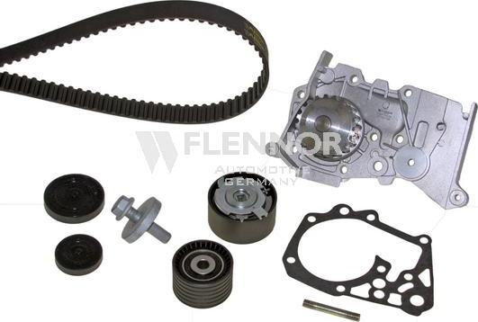 Flennor FP04490V - Water Pump & Timing Belt Set autospares.lv