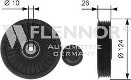 Flennor FS99421 - Pulley, v-ribbed belt autospares.lv