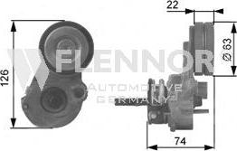 Flennor FS99475 - Pulley, v-ribbed belt autospares.lv