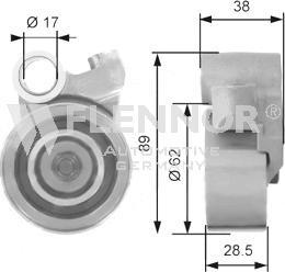 Flennor FS60693 - Tensioner Pulley, timing belt autospares.lv