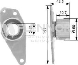 Flennor FU15014 - Deflection / Guide Pulley, timing belt autospares.lv