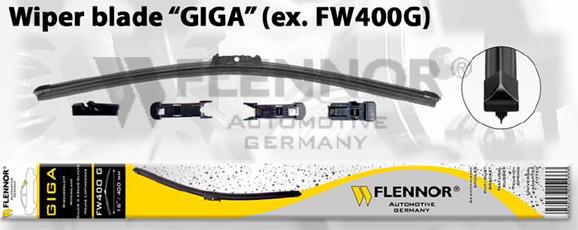 Flennor FW480G - Wiper Blade autospares.lv