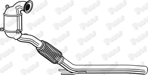 Fonos 28682 - Catalytic Converter autospares.lv