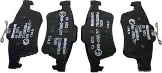 FORD 1763677 - Brake Pad Set, disc brake autospares.lv