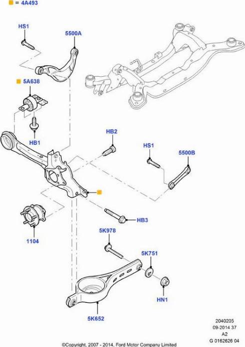 FORD 1776845 - Wheel hub, bearing Kit autospares.lv