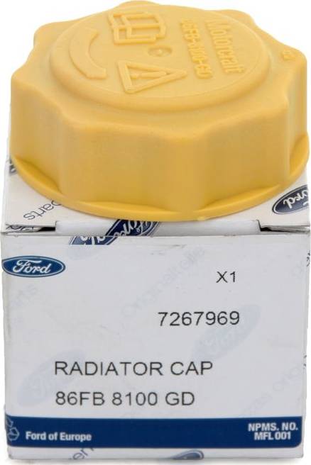 FORD 7267969 - Sealing Cap, coolant tank autospares.lv