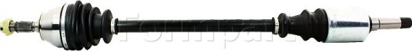 Formpart 21380046/S - Drive Shaft autospares.lv