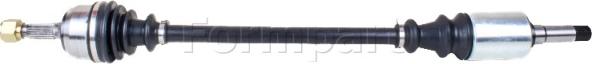 Formpart 21380062/S - Drive Shaft autospares.lv