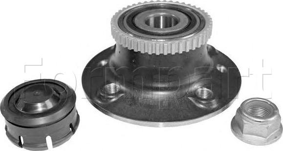 Formpart 22498024/K - Wheel Hub autospares.lv