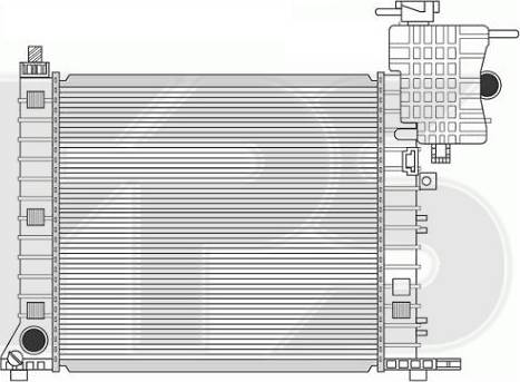 FPS FP 46 A1011-X - Radiator, engine cooling autospares.lv