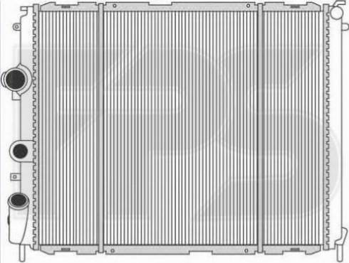 FPS FP 56 A386 - Radiator, engine cooling autospares.lv