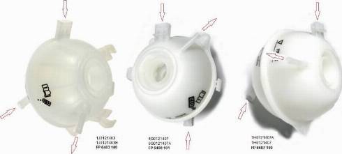 FPS FP 6607 100 - Expansion Tank, coolant autospares.lv