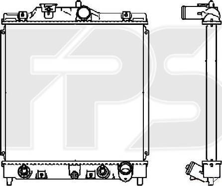 FPS FP 30 A955 - Joint Kit, drive shaft autospares.lv