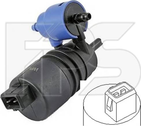 FPS FP 2582 RK2 - Water Pump, window cleaning autospares.lv