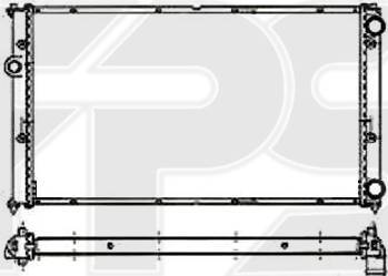 FPS FP 74 A503 - Radiator, engine cooling autospares.lv