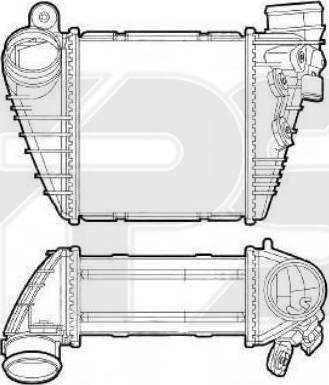 FPS FP 74 T64 - Intercooler, charger autospares.lv