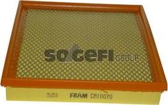 FRAM CA10070 - Air Filter, engine autospares.lv