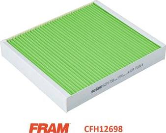 FRAM CFH12698 - Filter, interior air autospares.lv