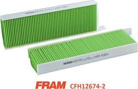 FRAM CFH12684 - Filter, interior air autospares.lv