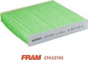 FRAM CFH12726 - Filter, interior air autospares.lv