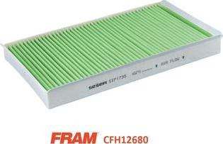 FRAM CFH12722 - Filter, interior air autospares.lv