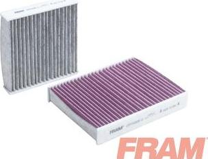 FRAM CFP10205-2 - Filter, interior air autospares.lv