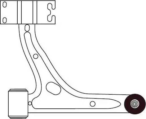 FRAP 4572 - Track Control Arm autospares.lv