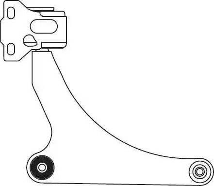 FRAP 4600 - Track Control Arm autospares.lv