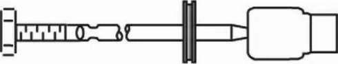 FRAP 1034 - Inner Tie Rod, Axle Joint autospares.lv