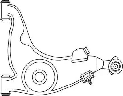 FRAP 1740 - Track Control Arm autospares.lv