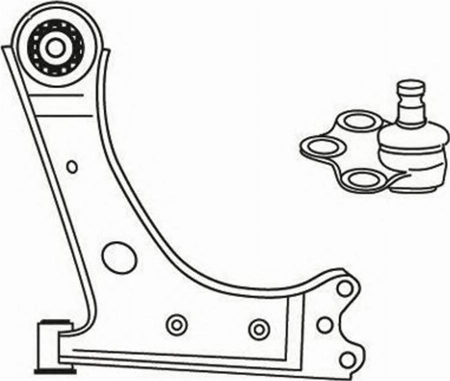 FRAP 3685 - Track Control Arm autospares.lv