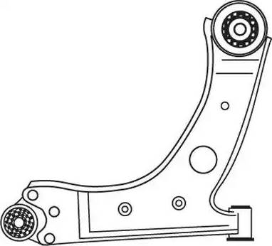 FRAP 3624 - Track Control Arm autospares.lv