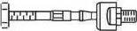 FRAP 3043 - Inner Tie Rod, Axle Joint autospares.lv