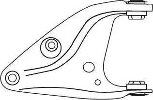 FRAP 3709 - Track Control Arm autospares.lv